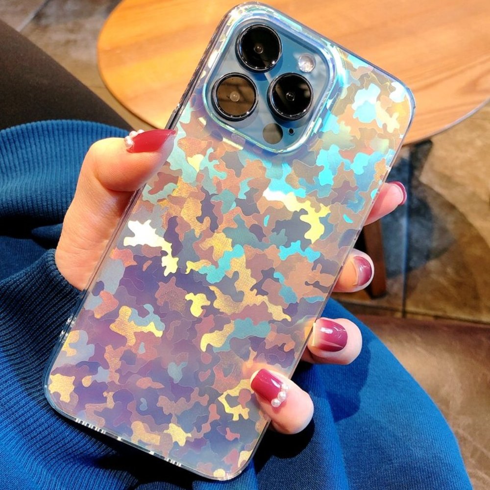 NEW iPhone 13/Pro/Max Luxury Laser iphone case